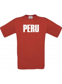 Kinder T-Shirt Fußball Ländershirt Peru
