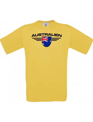 Man T-Shirt Australien, Land, Länder
