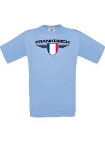 Man T-Shirt Frankreich, Land, Länder