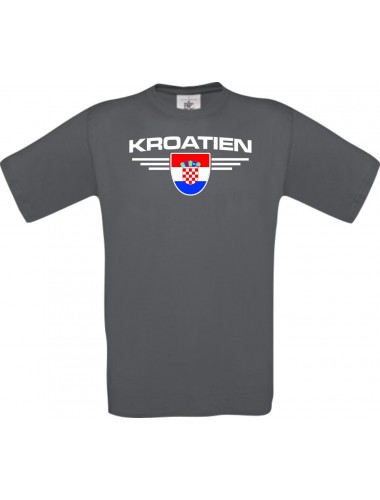 Man T-Shirt Kroatien, Land, Länder