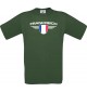 Kinder-Shirt Frankreich, Land, Länder, dunkelgruen, 104