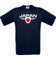 Kinder-Shirt Japan, Land, Länder, blau, 104