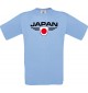 Kinder-Shirt Japan, Land, Länder, hellblau, 104