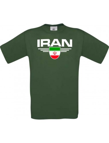 Man T-Shirt Iran, Land, Länder