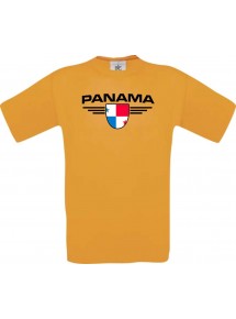 Kinder-Shirt Panama, Land, Länder, orange, 104