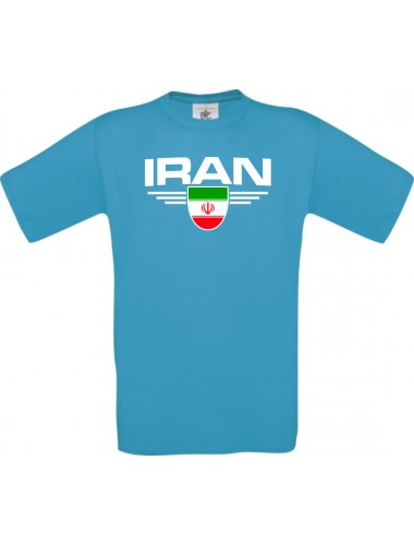 Kinder-Shirt Iran, Land, Länder, atoll, 104
