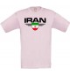 Kinder-Shirt Iran, Land, Länder, rosa, 104