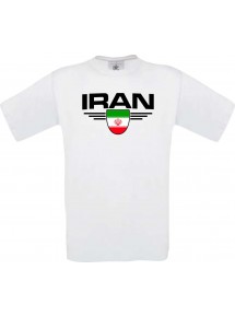 Kinder-Shirt Iran, Land, Länder, weiss, 104