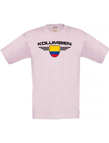 Kinder-Shirt Kolumbien, Land, Länder