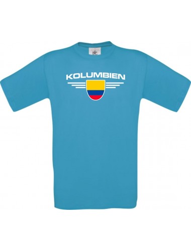 Kinder-Shirt Kolumbien, Land, Länder, atoll, 104
