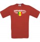 Kinder-Shirt Senegal, Land, Länder, rot, 104
