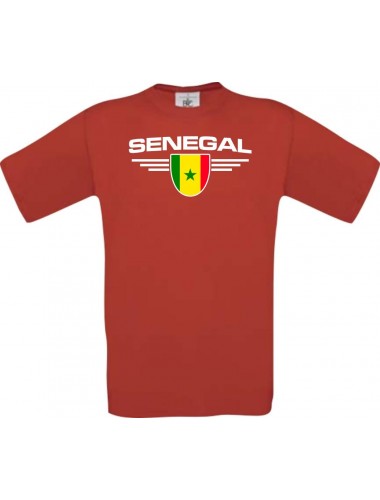 Man T-Shirt Senegal, Land, Länder