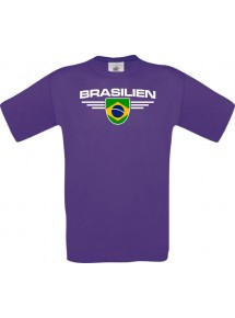 Man T-Shirt Brasilien, Land, Länder