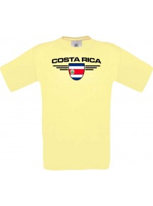 Man T-Shirt Costa Rica, Land, Länder
