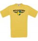 Kinder-Shirt Schweden, Land, Länder, gelb, 104