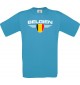 Kinder-Shirt Belgien, Land, Länder, atoll, 104