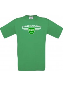 Kinder-Shirt Saudi Arabien, Land, Länder, kellygreen, 104