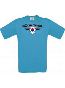 Kinder-Shirt Südkorea, Land, Länder, atoll, 104