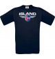 Kinder-Shirt Island, Land, Länder, blau, 104