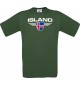 Kinder-Shirt Island, Land, Länder, dunkelgruen, 104
