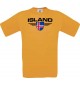 Kinder-Shirt Island, Land, Länder, orange, 104