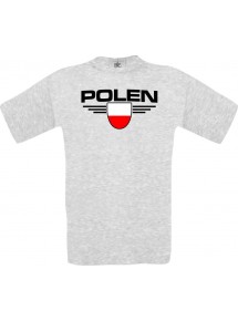Man T-Shirt Polen, Land, Länder