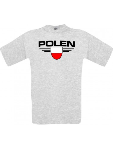 Man T-Shirt Polen, Land, Länder