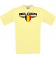 Man T-Shirt Belgien, Land, Länder