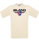 Man T-Shirt Island, Land, Länder, natur, L
