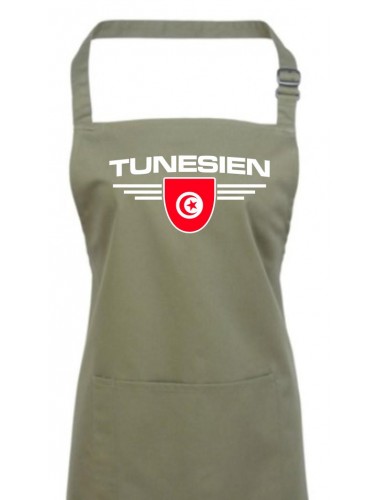 Kochschürze, Tunesien, Wappen, Land, Länder, sage