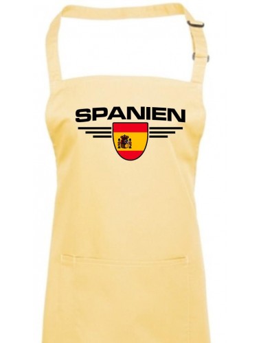 Kochschürze, Spanien, Wappen, Land, Länder, lemon