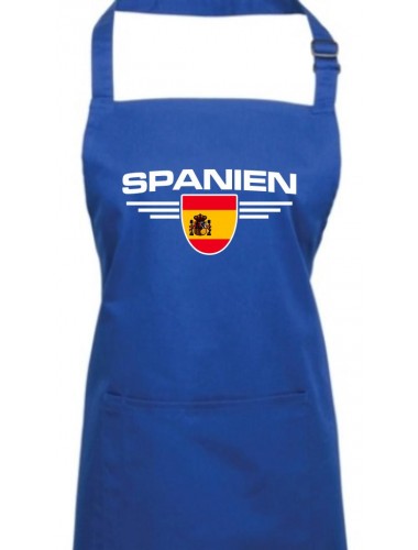 Kochschürze, Spanien, Wappen, Land, Länder, royal