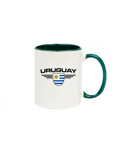 Kaffeepott Uruguay, Wappen, Land, Länder