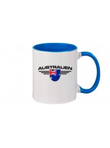 Kaffeepott Australien, Wappen, Land, Länder, royal