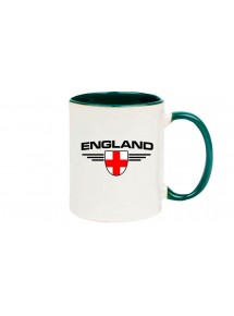 Kaffeepott England, Wappen, Land, Länder