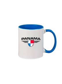 Kaffeepott Panama, Wappen, Land, Länder, royal