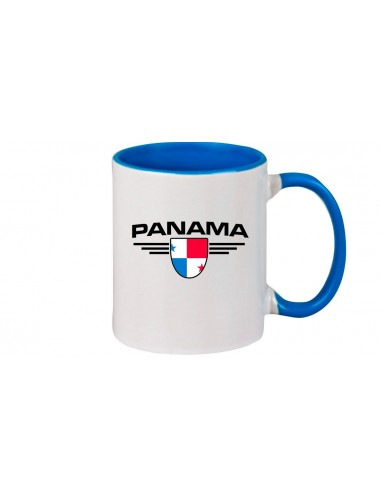 Kaffeepott Panama, Wappen, Land, Länder, royal