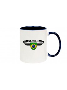 Kaffeepott Brasilien, Wappen, Land, Länder