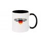 Kaffeepott Deutschland, Wappen, Land, Länder, schwarz