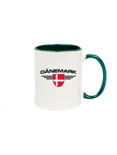 Kaffeepott Dänemark, Wappen, Land, Länder