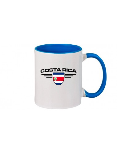 Kaffeepott Costa Rica, Wappen, Land, Länder, royal