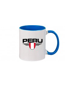 Kaffeepott Peru, Wappen, Land, Länder, royal