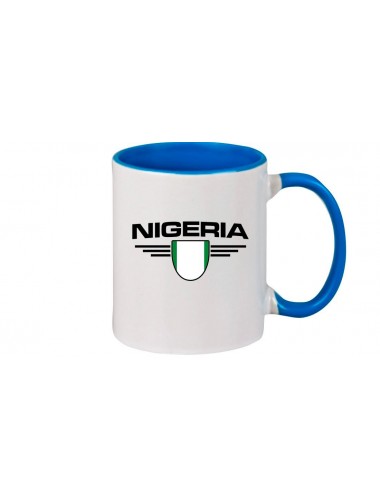 Kaffeepott Nigeria, Wappen, Land, Länder, royal