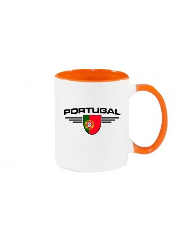 Kaffeepott Portugal, Wappen, Land, Länder