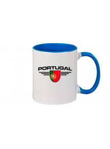 Kaffeepott Portugal, Wappen, Land, Länder, royal