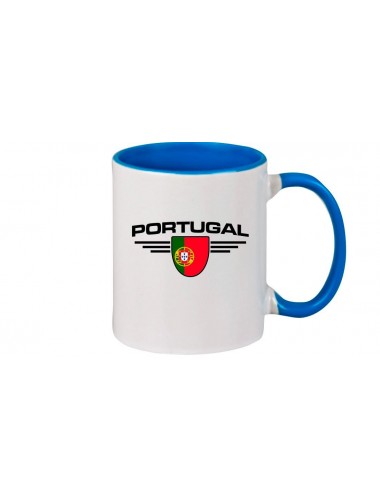 Kaffeepott Portugal, Wappen, Land, Länder, royal
