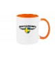 Kaffeepott Schweden, Wappen, Land, Länder, orange