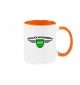 Kaffeepott Saudi Arabien, Wappen, Land, Länder, orange