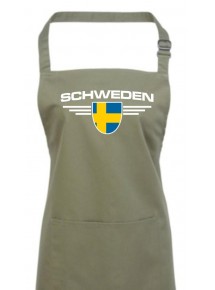 Kochschürze, Schweden, Wappen, Land, Länder, sage