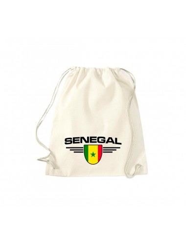 Turnbeutel Senegal, Wappen, Land, Länder